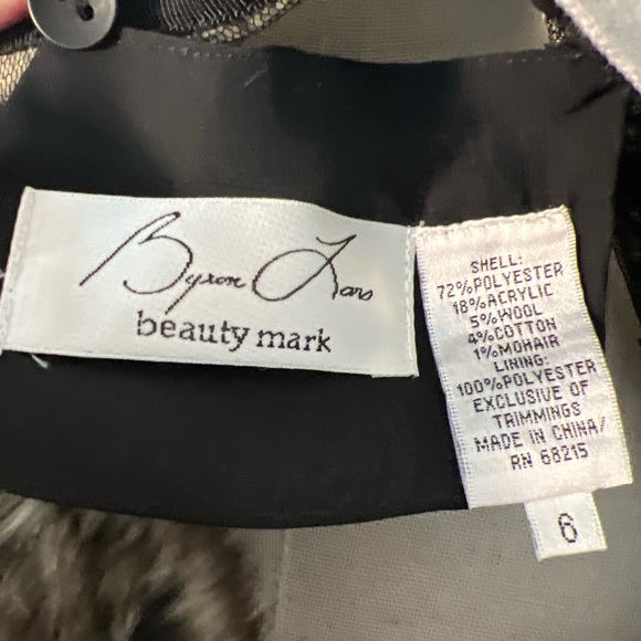 Byron Lars Beauty Mark Patchwork Sweater With Removable Faux Fur Collar - Picture 13 of 14